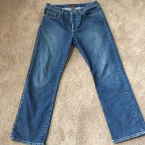 Banana Republic Men’s Jeans Straight 33x32 Button